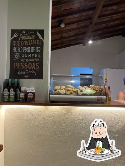 Comida em Calzone do Bigode