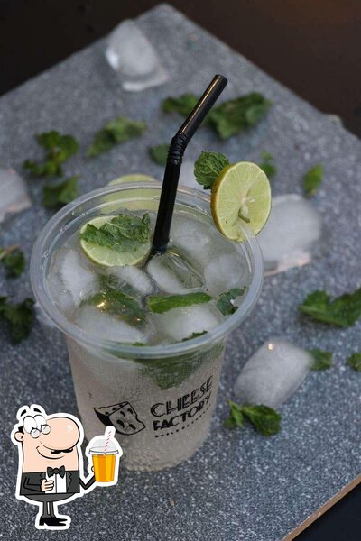 Enjoy a drink at Cheese Factory