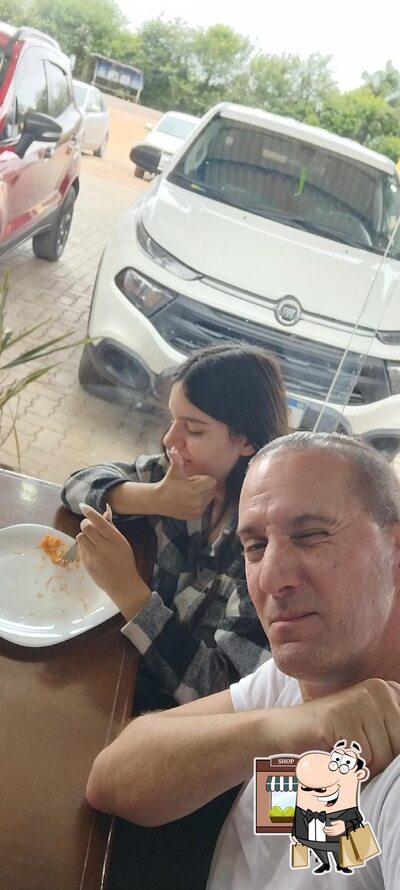 Você pode espairecer no exterior Restaurante e Lancheria D'fazenda
