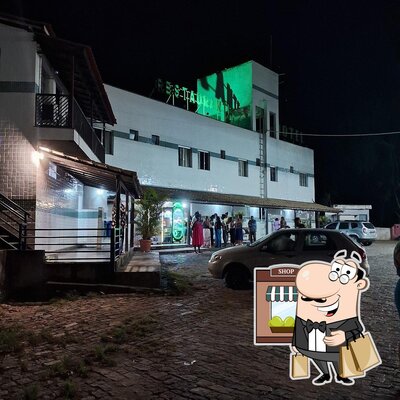 O exterior do Posto Petrobras