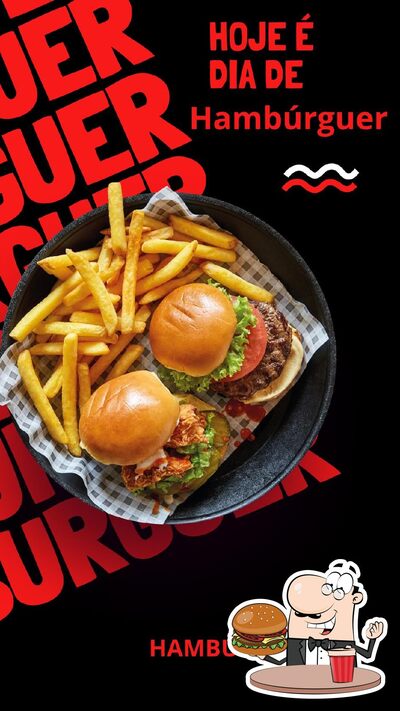 Os hambúrgueres do Jw Hamburgueria irão satisfazer uma variedade de gostos