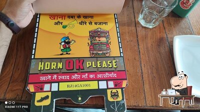 Check out how Horn Ok Please Dhaba looks inside