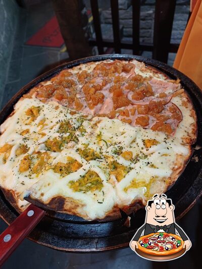 Peça diferentes variedades de pizza