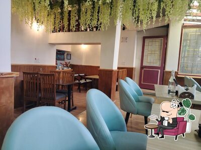 Take a seat at one of the tables at MT Kitchen
