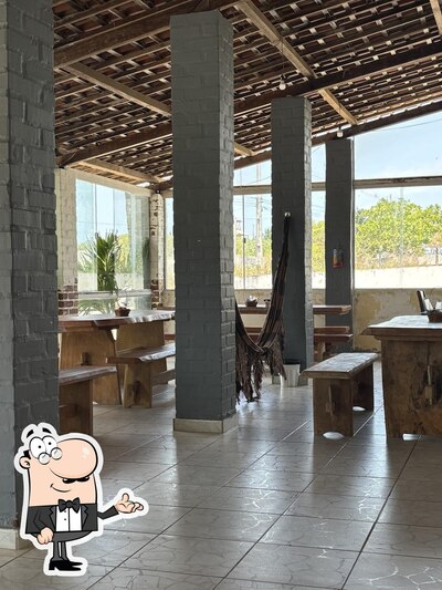 O interior do Dkasa Restaurante