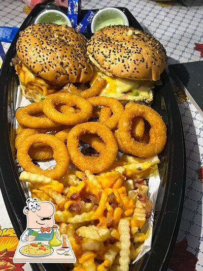 Platos en Burger Express Matupá