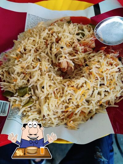 Food at Zayka Chicken Corner