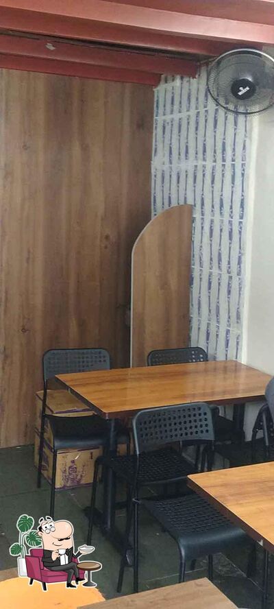 The interior of Hotel Rudra
