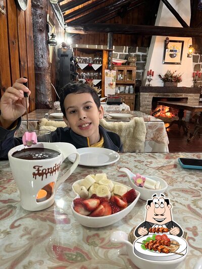 Comida em Casa de Fondue Aargau