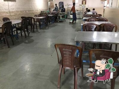 Take a seat at one of the tables at Anna Mess