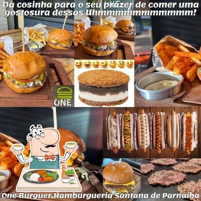 Platos en One Burguer Hamburgueria Santana de Parnaíba