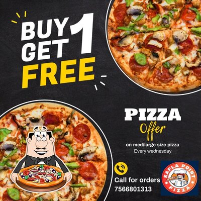 Order various variants of pizza