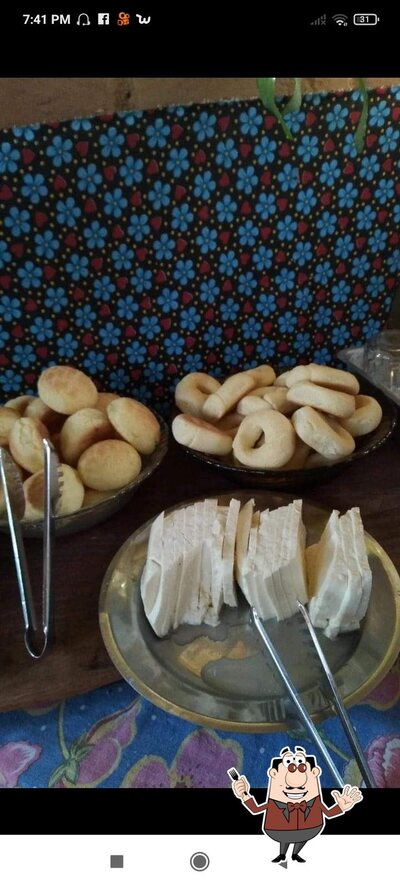 Comida em Cabana do café