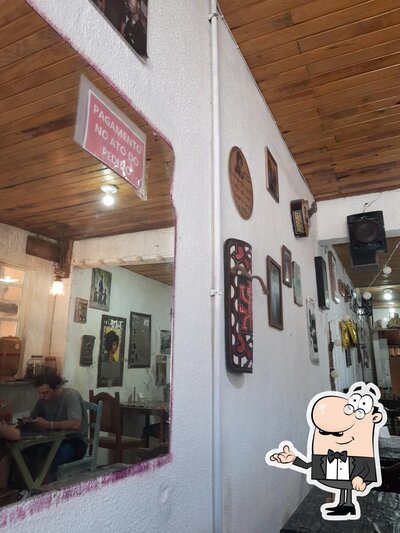 O interior do Sabor de casa