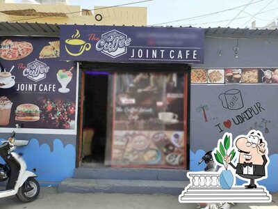 The outside part is an important feature of Coffee joint cafe