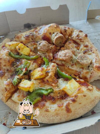 At D Traffic Signal, you can try pizza