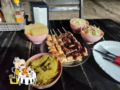 Comida em Espetinho Da Rosa