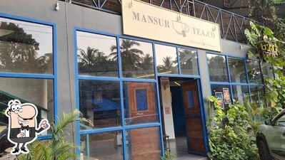 Take a look at the outside area of Mansur Tea