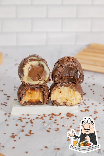 Platos en Com amor, Luiza Doces e Confeitaria Artesanal