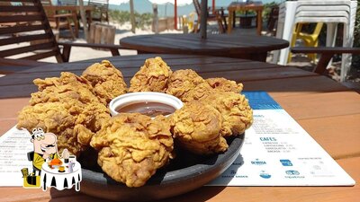 Comida em Bistrô Praia