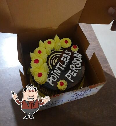Food at Deeksha bakery house