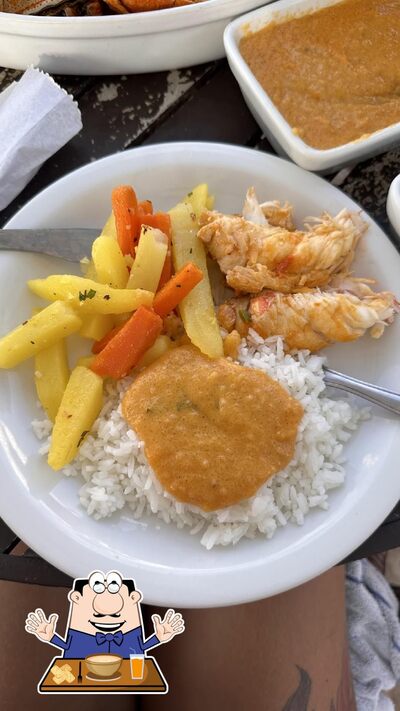 Platos en Corais Gunga Beach Club