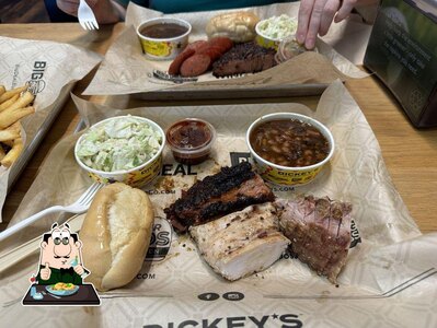 Nourriture à Dickey's Barbecue Pit