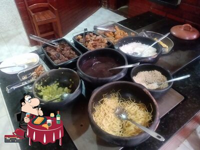 Restaurante Sabores Caseiros. provê uma seleção de sobremesas