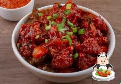 Food at kitchen