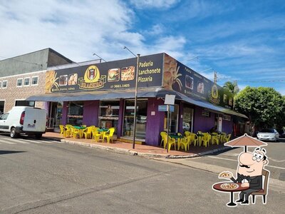 Veja imagens do exterior do Padaria e Pizzaria Braseiro Lanchonete