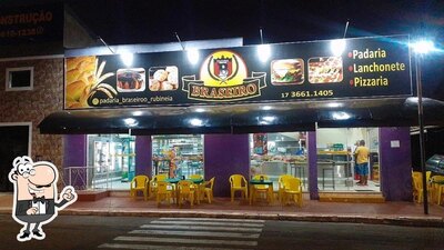 Veja imagens do interior do Padaria e Pizzaria Braseiro Lanchonete