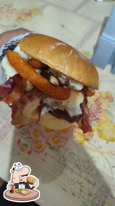 Delicie-se com um hambúrguer no George Burguer