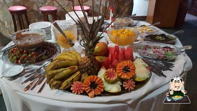 Platos en Hotel Fazenda Jecava