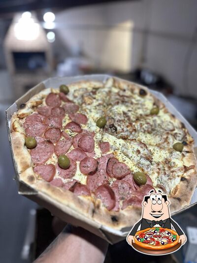Peça pizza no Irmão lanches- Nova Aliança