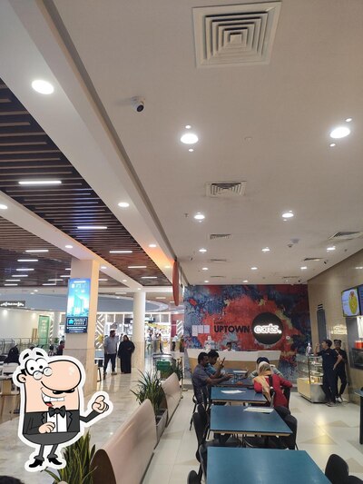 The interior of NMR'S UPTOWN EATS- Lulu Mall, Palakkad