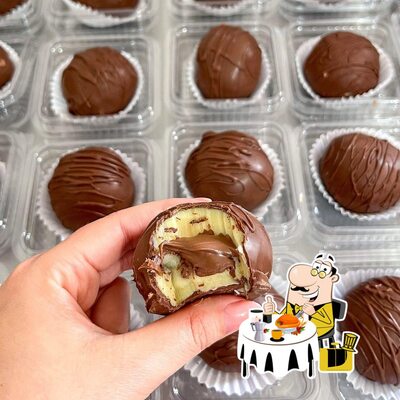 Platos en Com amor, Luiza Doces e Confeitaria Artesanal
