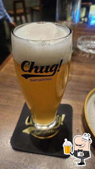 You can enjoy a drink from the menu
