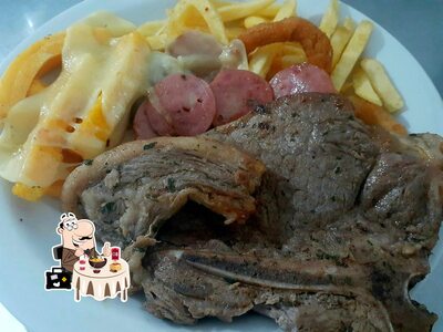 Platos en Restaurante amigos da estrada