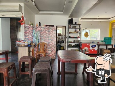 The interior of Tharavad Kitchen