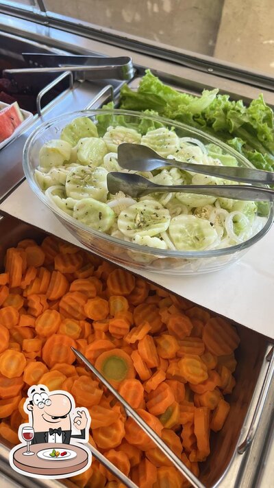 Comida em Restaurante Gaúcha