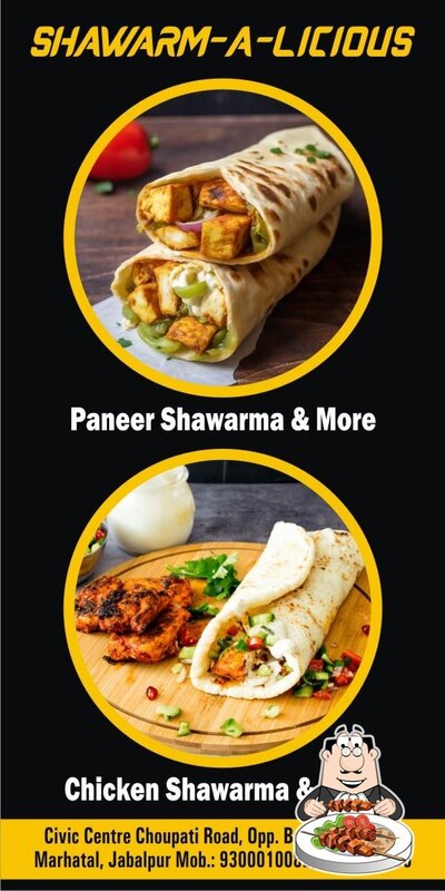 Food at Shawarma-licious