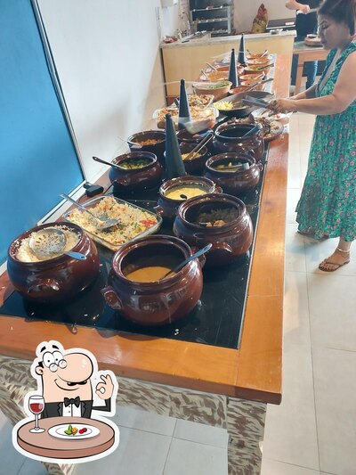 Comida em Churrascaria Prestes