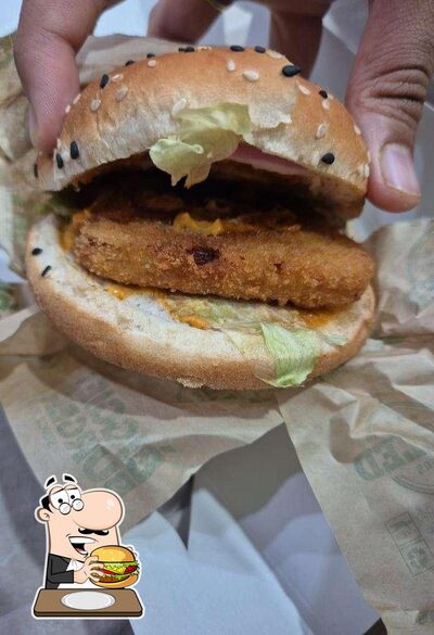 Try out one of the burgers served at Biggies Burger