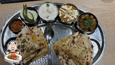 Food at Nathu's( Pure Vegetarian Restaurant)