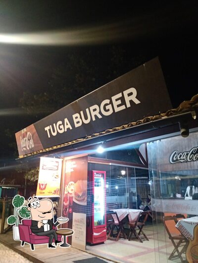 O interior do TUGA BURGER