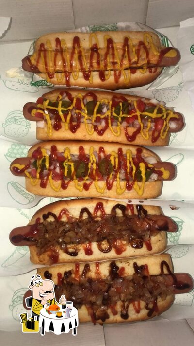 Food at Hot Dog Central