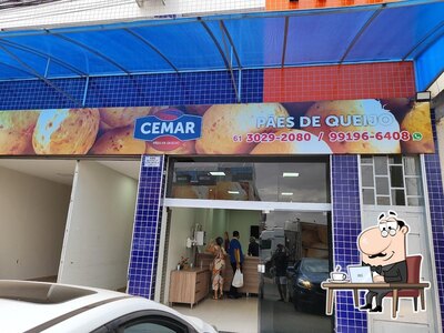 O interior do CEMAR PÃES DE QUEIJO