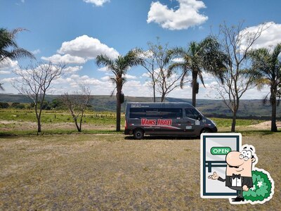 a área exterior é uma característica importante do Operadora e Lanchonete Parada do Guartela