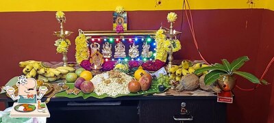 Meals at Karupatti Raja Harur