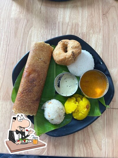 Food at Parimala Cafe